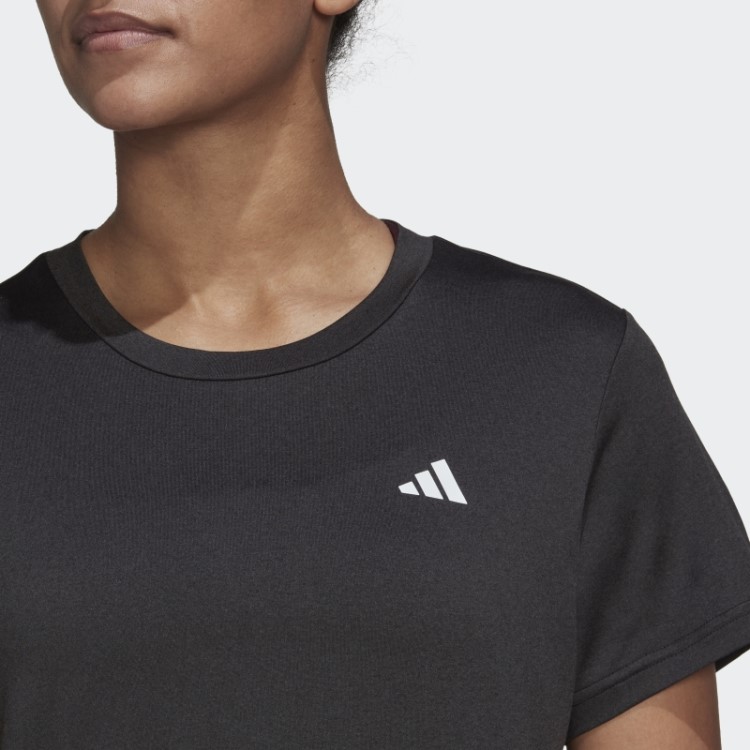 Adidas Black Aeroready Feita Para Treinar A Moda Da Camiseta Minimalista