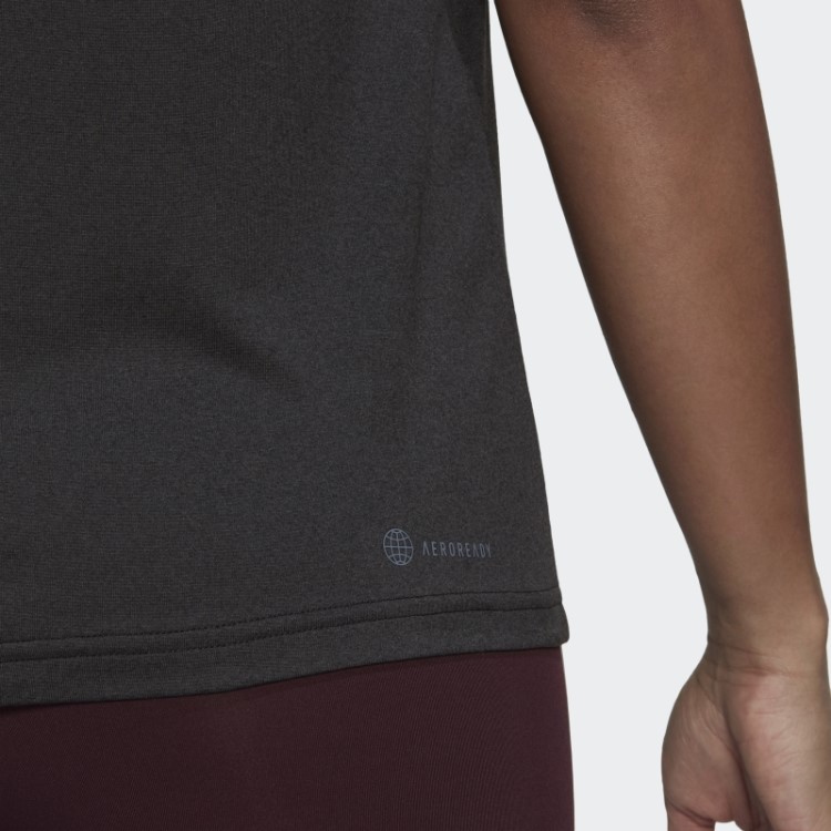 Adidas Black Aeroready Feita Para Treinar A Moda Da Camiseta Minimalista