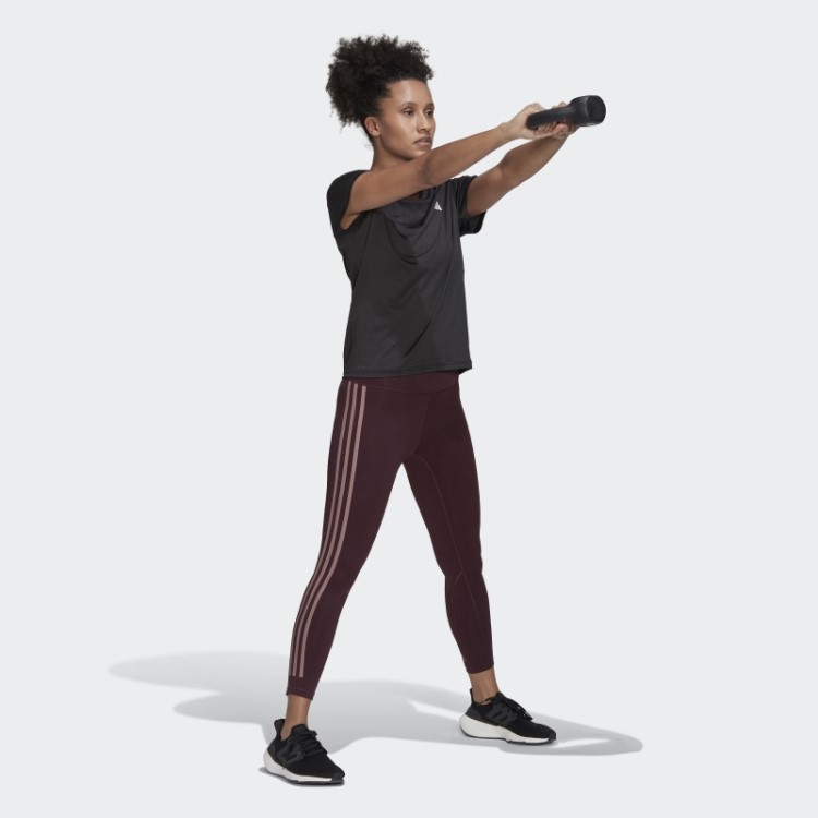 Camiseta Adidas Preta Aeroready Feita Para Treinar
