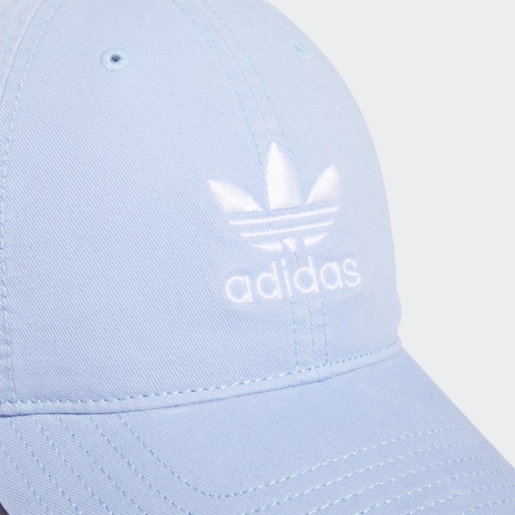 Boné Adidas Azul Dawn Com Alça Relaxada Nas Costas