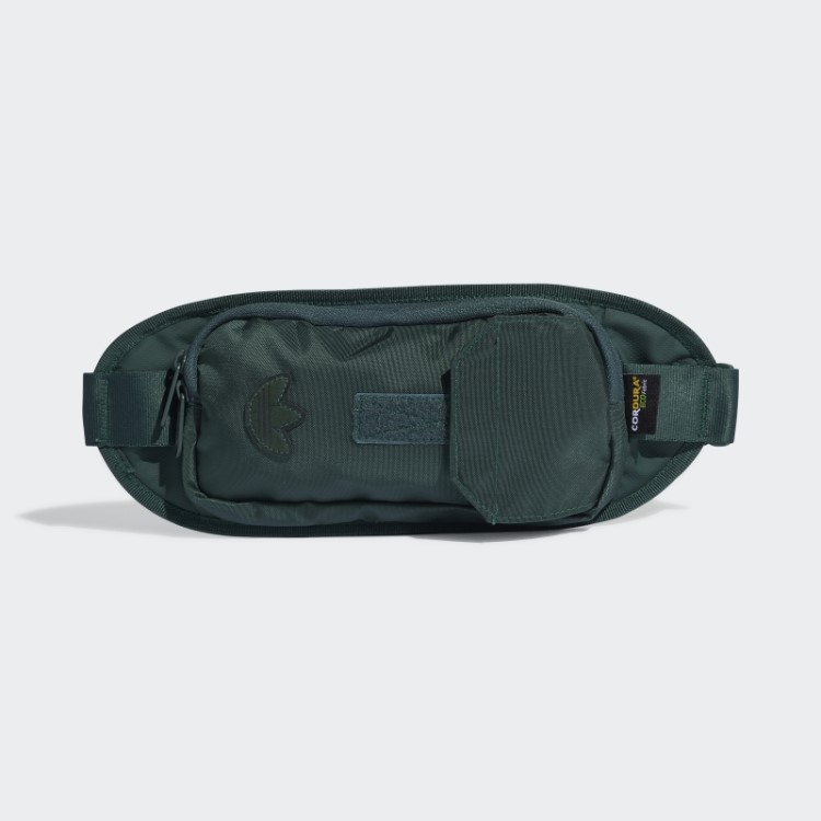 Bolsa De Cintura Verde Mineral Adidas Adicolor Contempora