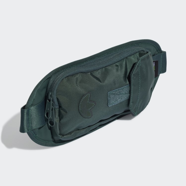 Bolsa De Cintura Verde Mineral Adidas Adicolor Contempora