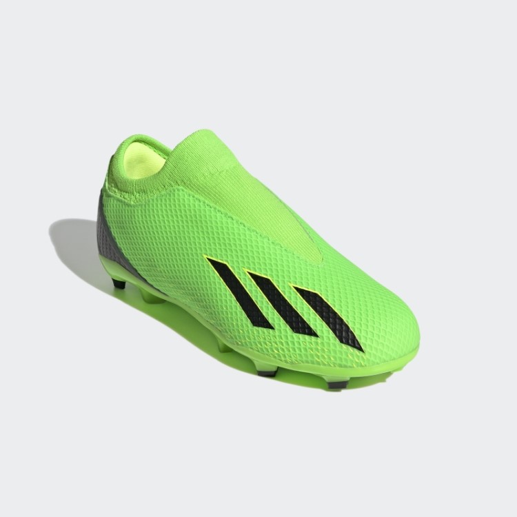 Verde Adidas X Speedportal.3 Chuteiras Firmes Sem Cadarço