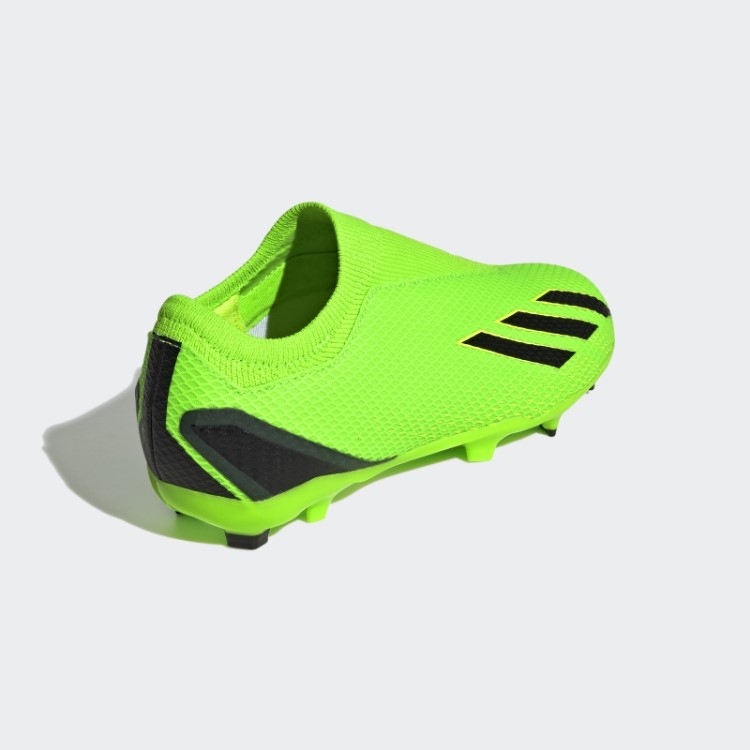 Verde Adidas X Speedportal.3 Chuteiras Firmes Sem Cadarço