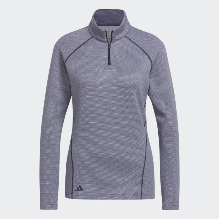 Pulôver De Golfe Com Zíper 1/4 Adidas Navy