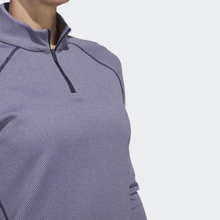 Pulôver De Golfe Com Zíper 1/4 Adidas Navy