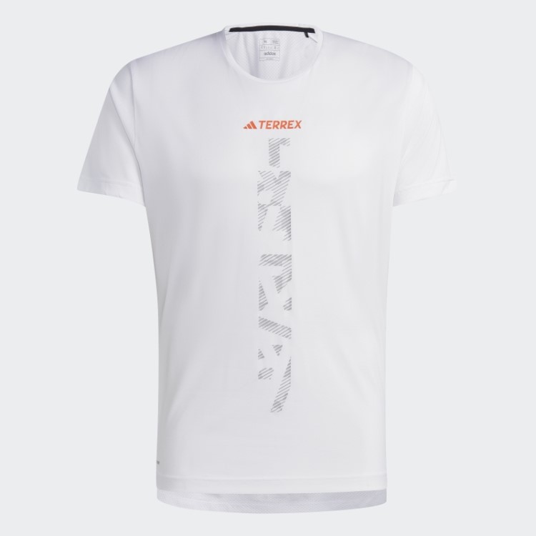 Camiseta Branca Para Corrida Terrex Agravic Adidas