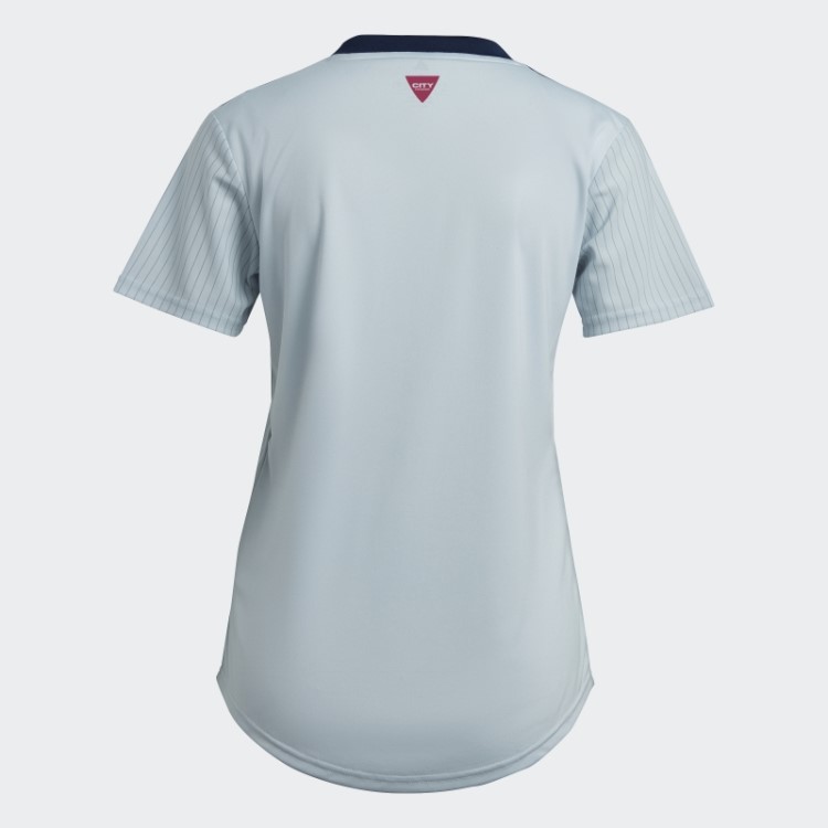 Cinza St. Louis City SC 23 Fora Camisa Adidas