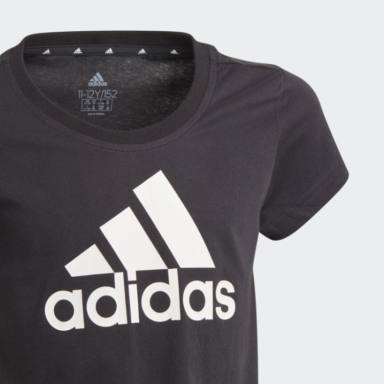 Camiseta Adidas Essentials Moda Preta