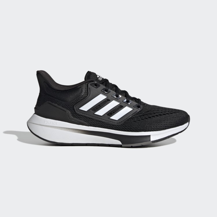 Tênis De Corrida Adidas Eq21 Cinza Quente