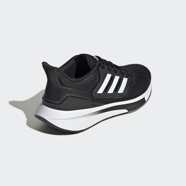 Tênis De Corrida Adidas Eq21 Cinza Quente