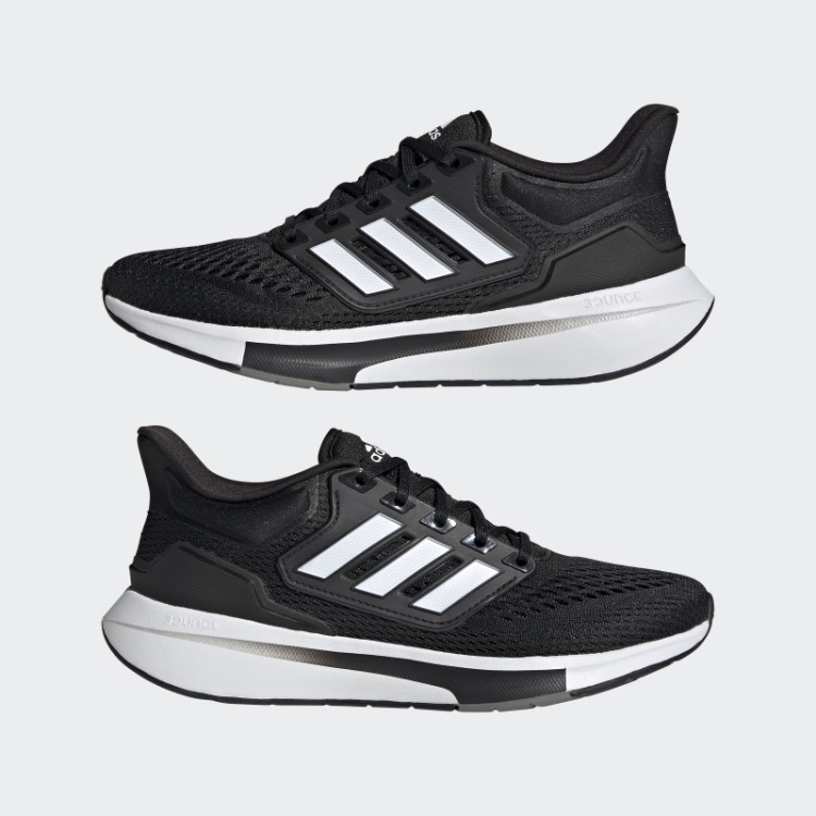 Tênis De Corrida Eq21 Preto Adidas