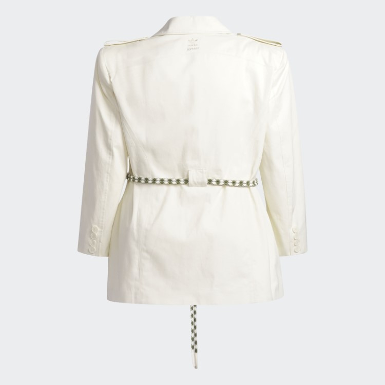 Top Branco De Sarja Adidas De Manga Comprida (tamanho Grande)