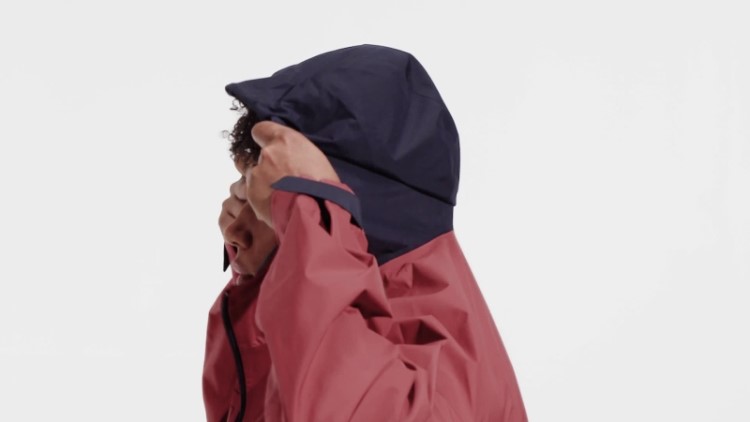 Jaqueta De Chuva Terrex Gore-tex Paclite (tamanho Grande) Vermelho Adidas
