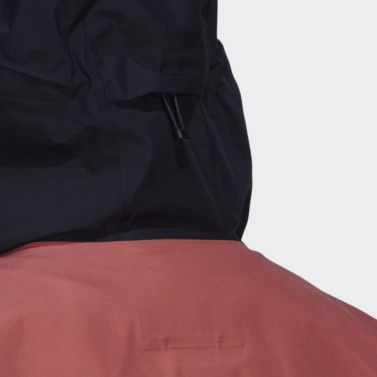 Jaqueta De Chuva Terrex Gore-tex Paclite (tamanho Grande) Vermelho Adidas