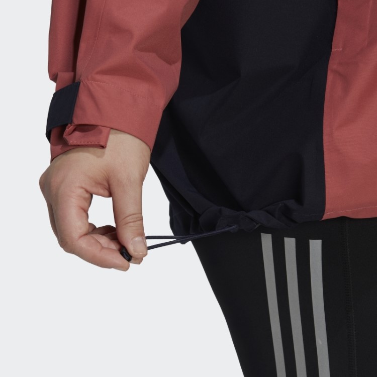 Jaqueta De Chuva Terrex Gore-tex Paclite (tamanho Grande) Vermelho Adidas