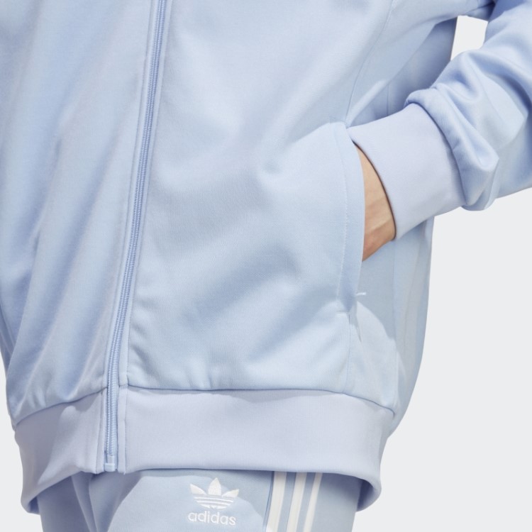 Adidas Blue Dawn Adicolor Classics Jaqueta Com Linha De Corte