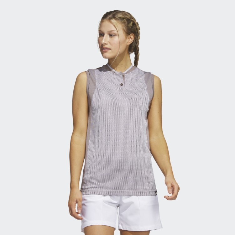 Camisa Pólo Sem Mangas Primeknit Earth Ultimate365 Tour Adidas