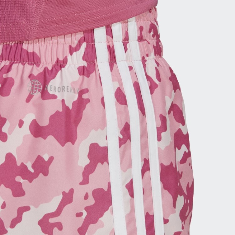 Bermuda De Corrida Marathon 20 Camo Rosa Adidas