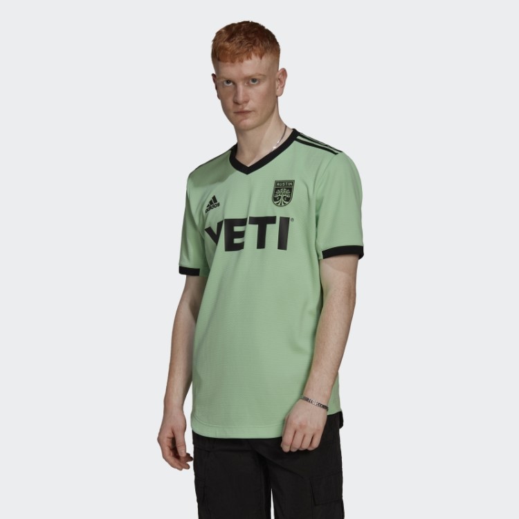 Glória Mint Austin Fc 22/23 Away Camisa Autêntica Adidas