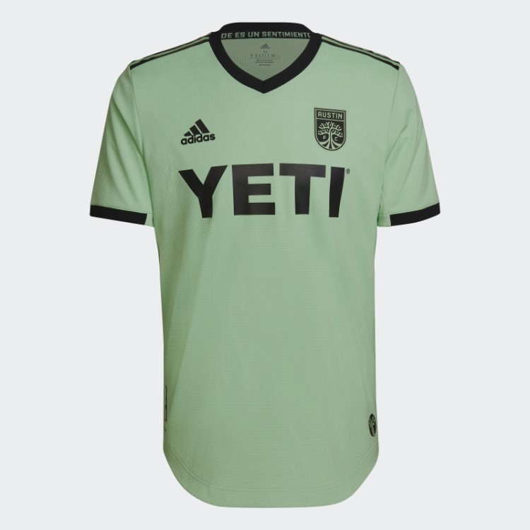 Glória Mint Austin Fc 22/23 Away Camisa Autêntica Adidas