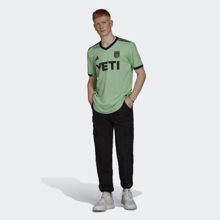Glória Mint Austin Fc 22/23 Away Camisa Autêntica Adidas