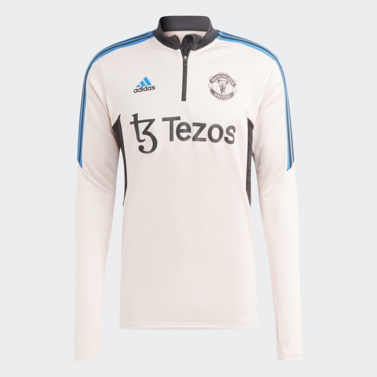 Top De Treino Manchester United Condivo 22 Rosa Icey Adidas