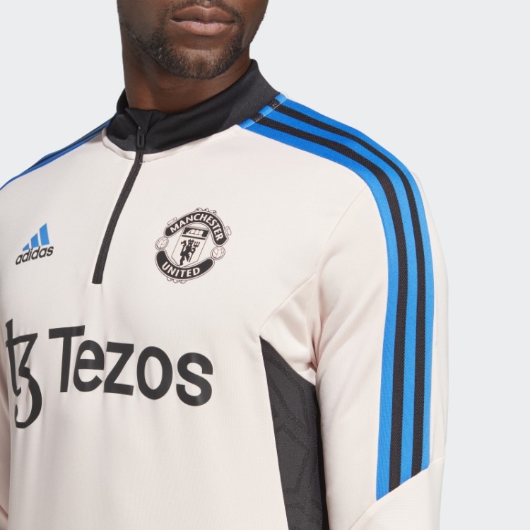 Top De Treino Manchester United Condivo 22 Rosa Icey Adidas