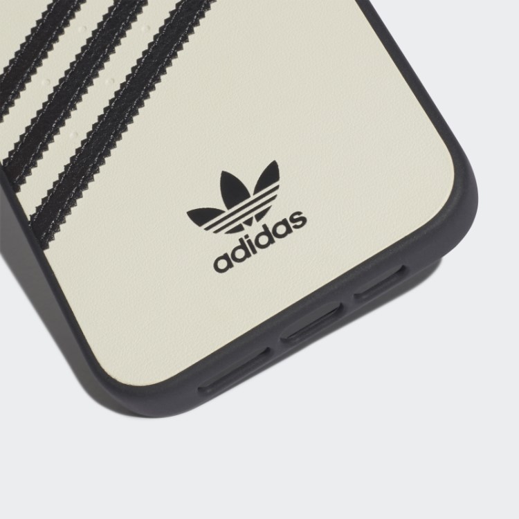 Adidas Ou Capa Moldada Pu Para Iphone 13 Pro Max Branco Quente