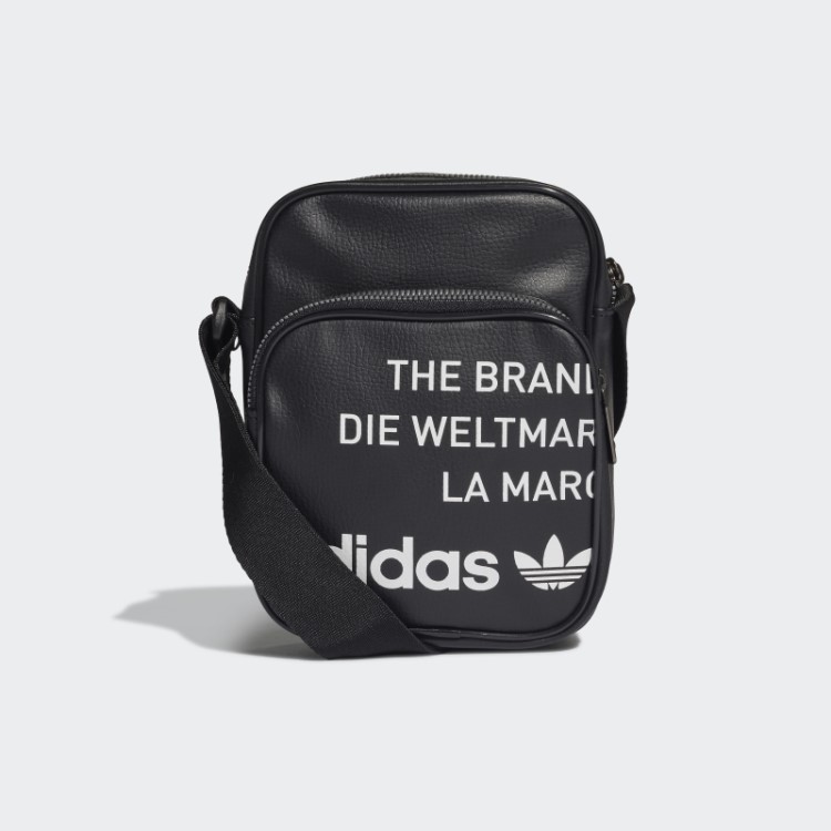 Mini Bolsa Vintage Adidas Preta