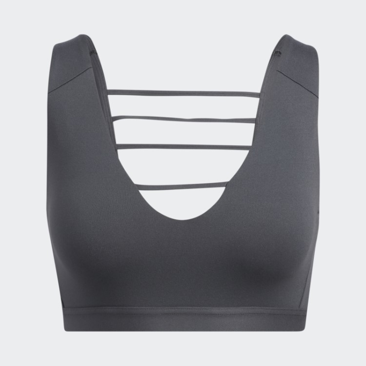 Sutiã De Luxo De Estúdio De Ioga De Carbono Adidas