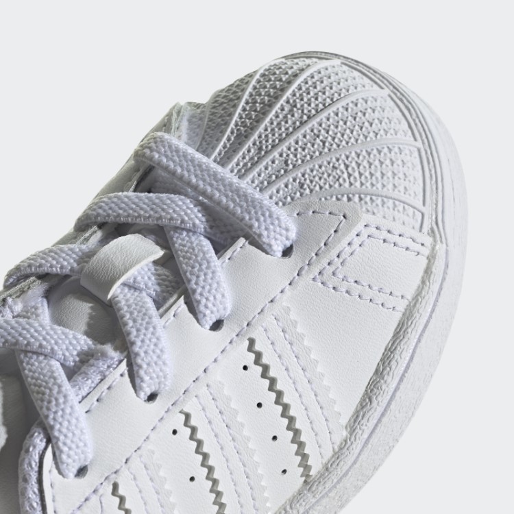 Elegantes Sapatos Superstar Adidas Branco