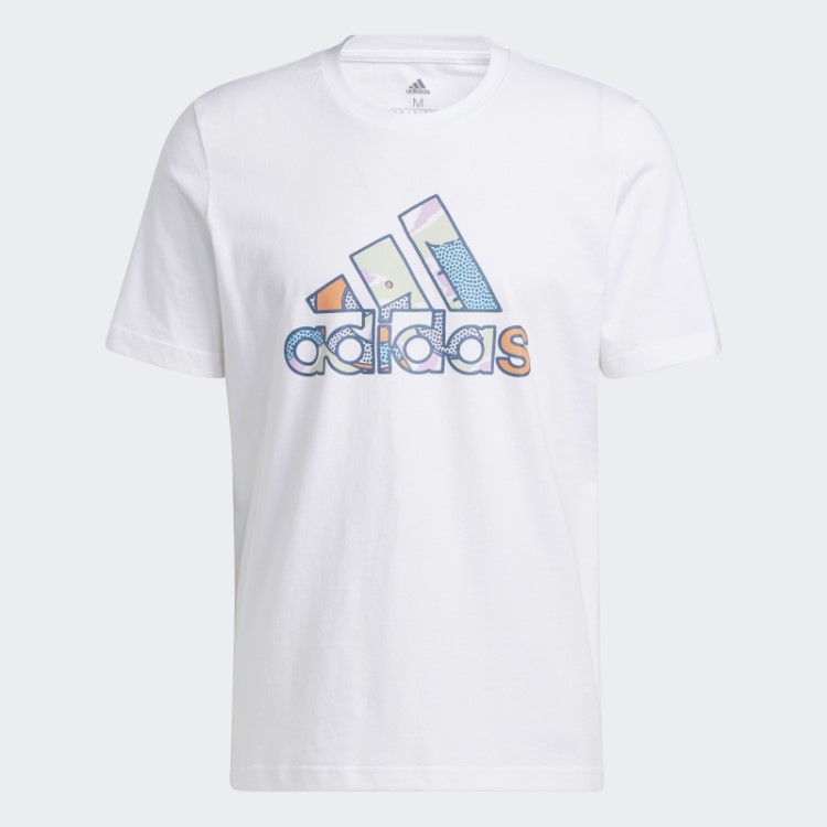 Adidas Botg White Badge Of Sport Graphic Tee
