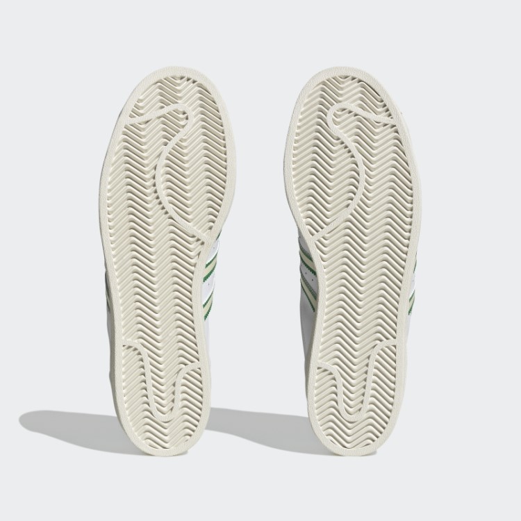 Elegantes Sapatos Verdes Adidas Superstar