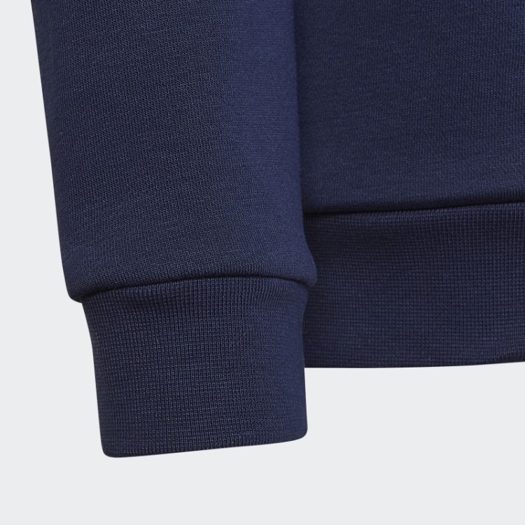 Adicolor Moletom Com Meio Zíper Noite índigo Adidas