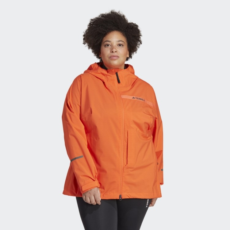 Terrex Multi Rain.rdy Jaqueta De Chuva De 2,5 Camadas (tamanho Grande) Laranja Adidas