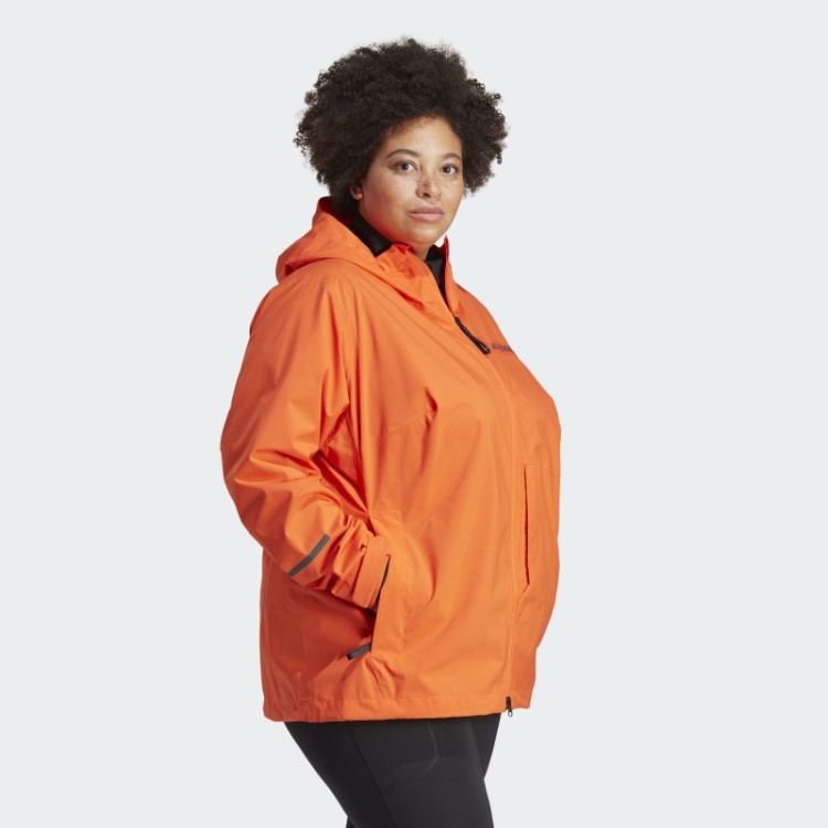 Terrex Multi Rain.rdy Jaqueta De Chuva De 2,5 Camadas (tamanho Grande) Laranja Adidas