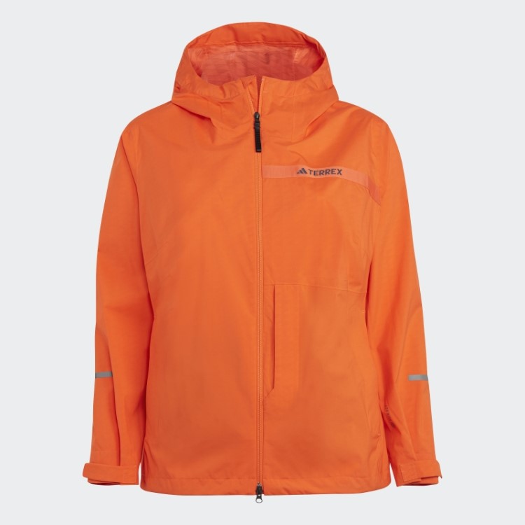 Terrex Multi Rain.rdy Jaqueta De Chuva De 2,5 Camadas (tamanho Grande) Laranja Adidas