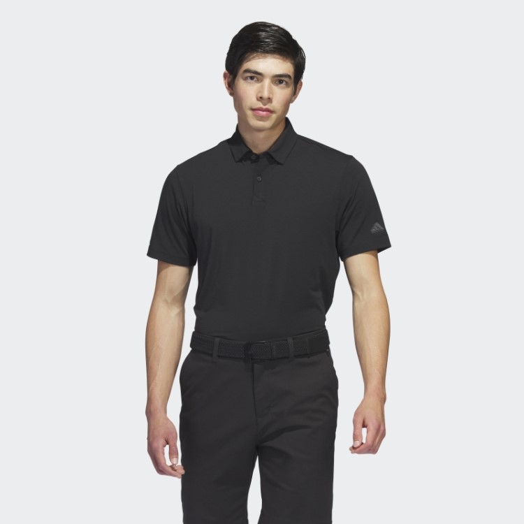 Camisa Polo Preta Adidas Go-to
