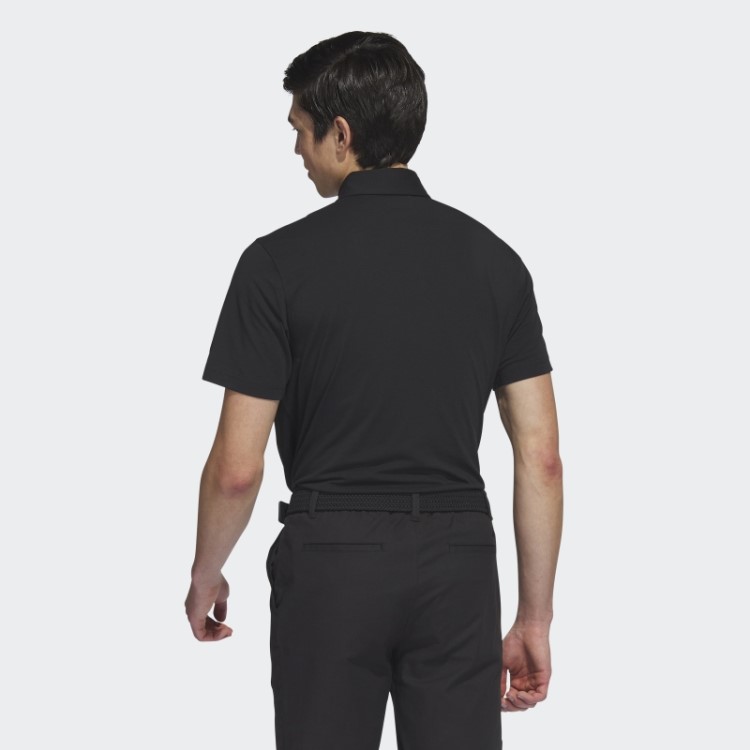 Camisa Polo Preta Adidas Go-to