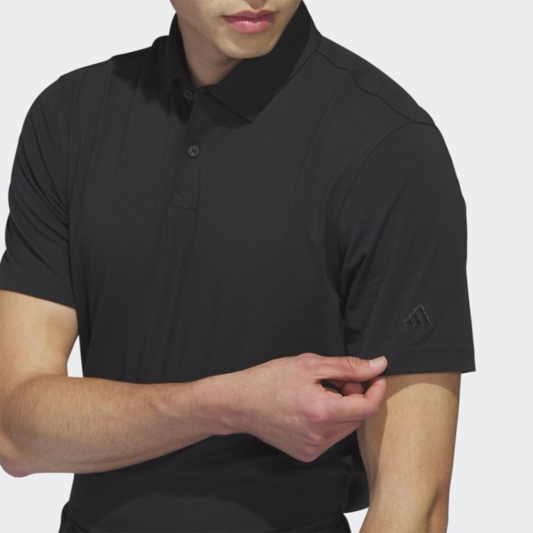 Camisa Polo Preta Adidas Go-to