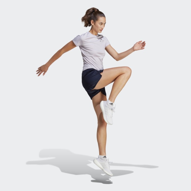 Camiseta Adidas X Parley Running Silver Dawn Hot