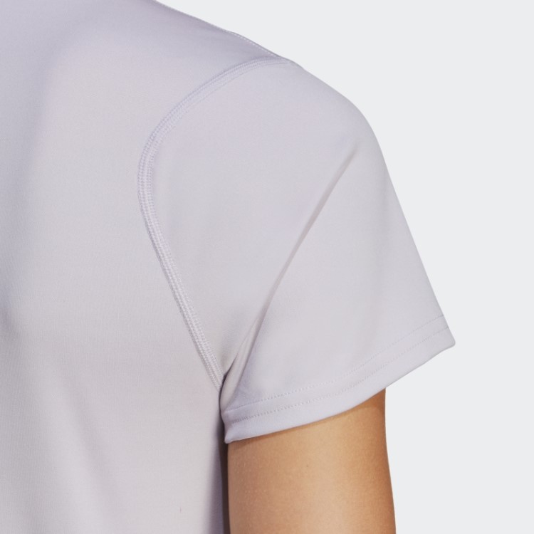 Camiseta De Corrida Adidas X Parley Hot Silver Dawn