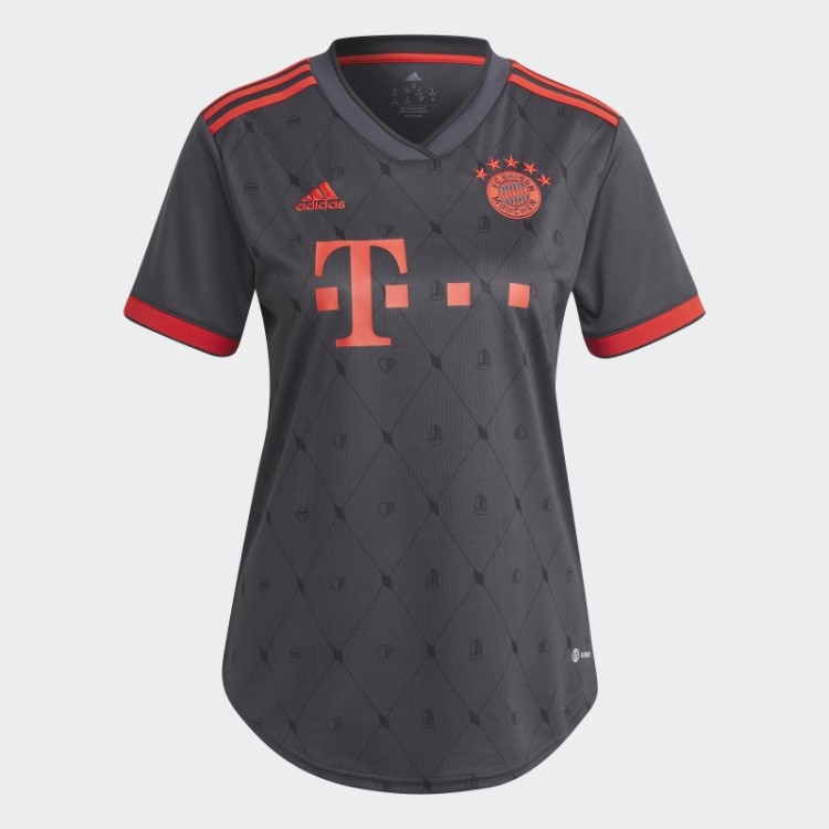 Moda Noite Cinza Adidas Fc Bayern 22/23 Terceira Camisa