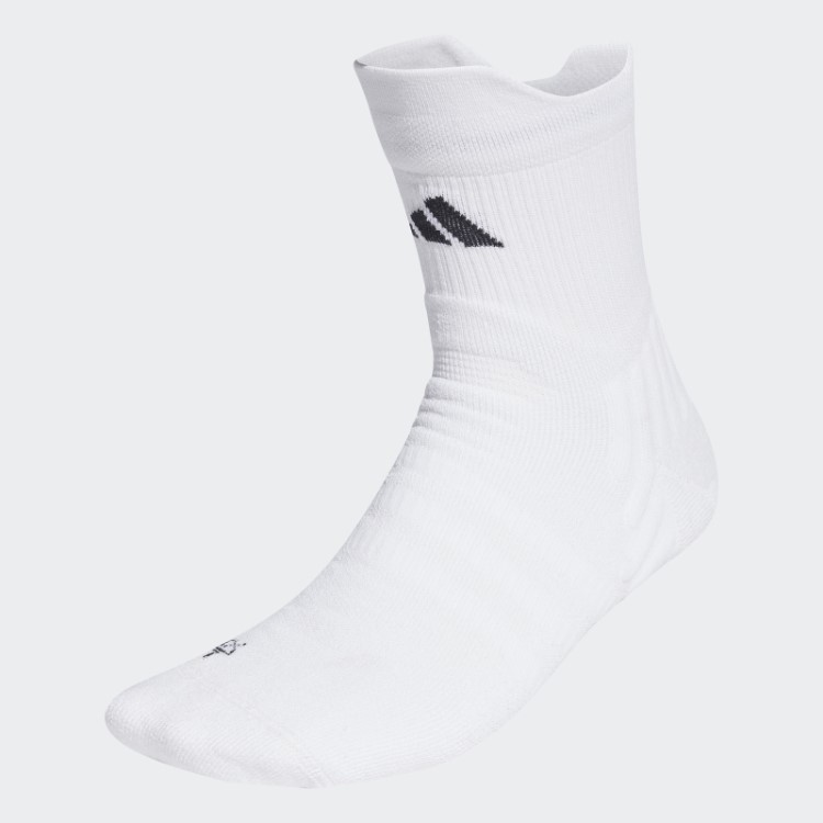 Meias De Tênis Adidas Acolchoadas 1 Par Branco
