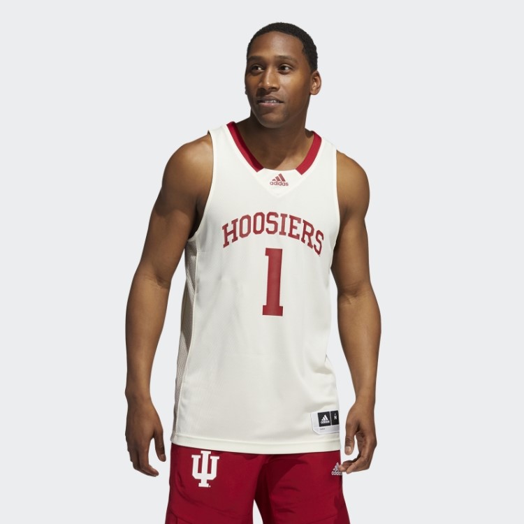 Hoosiers Branco Ncaa Swingman Jersey Adidas
