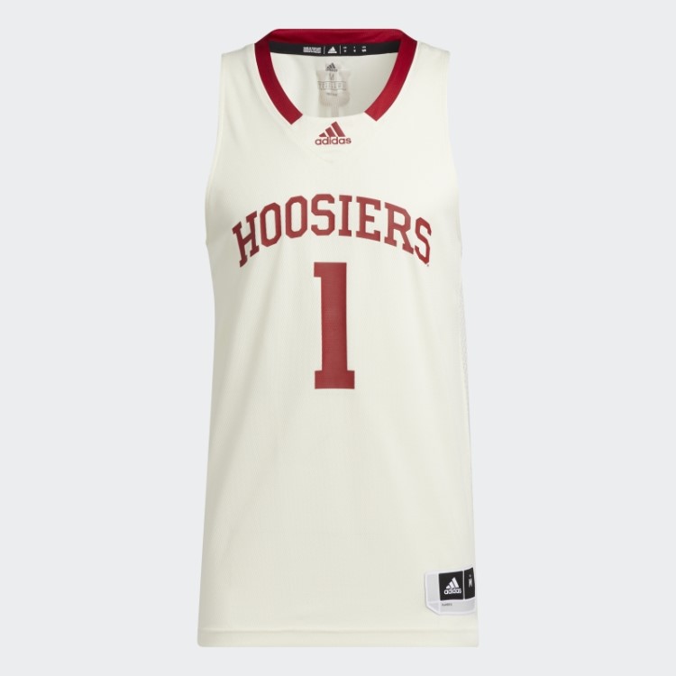 Hoosiers Branco Ncaa Swingman Jersey Adidas