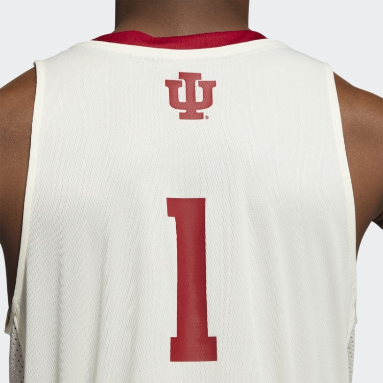 Hoosiers Branco Ncaa Swingman Jersey Adidas