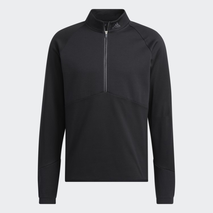 Pulôver Preto Adidas Cold.rdy Com Zíper 1/4