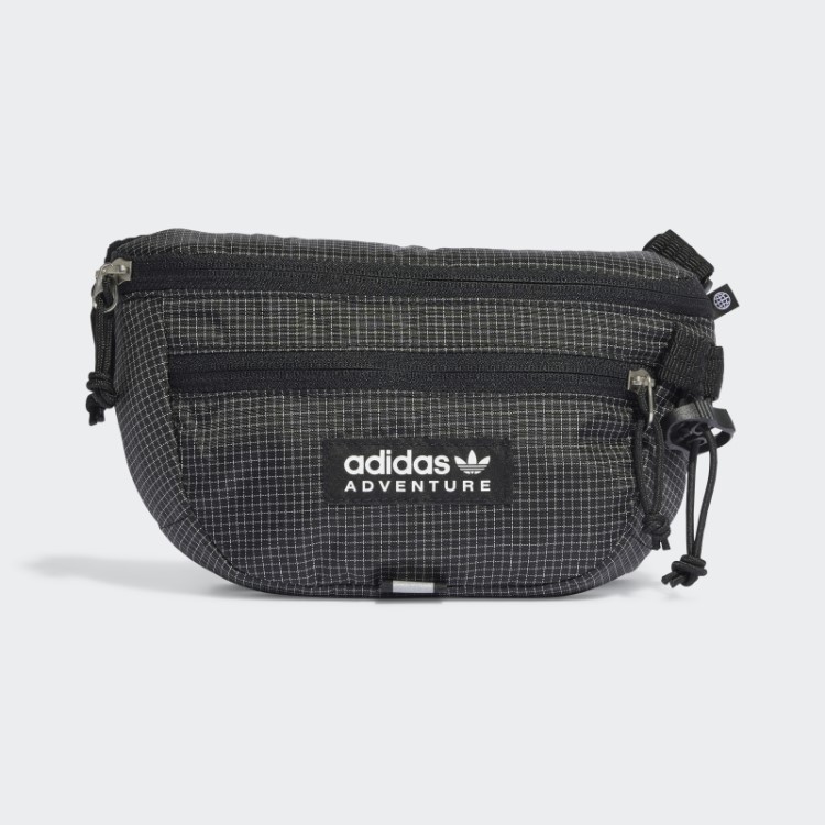 Adidas Bolsa De Cintura Pequena Preta